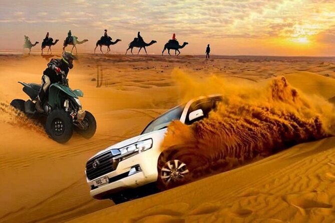 City Tour and Desert Safari with Camel Ride and Sand Boarding - The Pearl Island offers a polished modern contrast