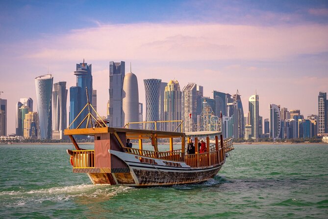 City Tour and Desert Safari with Camel Ride and Sand Boarding - One hour inside the National Museum of Qatar