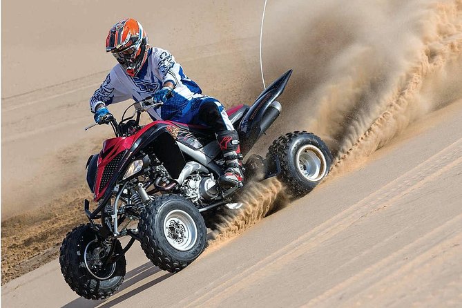 Desert Combo safari, Camel ride, Quad Bike and Dune Bashing(ALL INCLUSIVE) - From Doha to Mesaieed and Sealine Beach