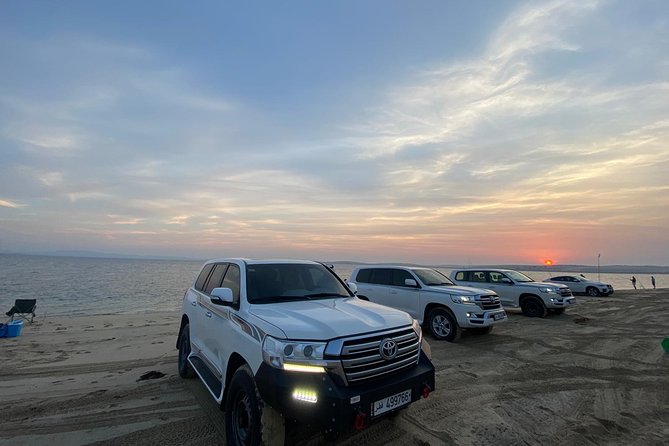 Desert Safari 7 Hours Tour with Dinner and Camp - The Inland Sea and Its Sunset View