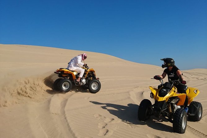 Desert Safari Adventure 4 hours from Doha with Pickup - Optional Camel, Falcon, and Quad Experiences