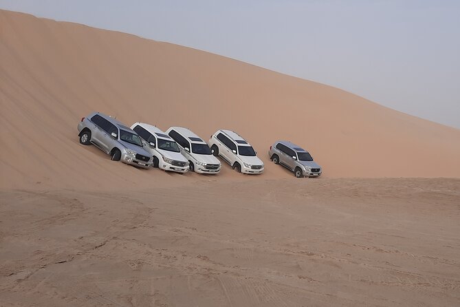 Desert Safari and Inland Sea(Private Tour) - Sandboarding on soft desert slopes