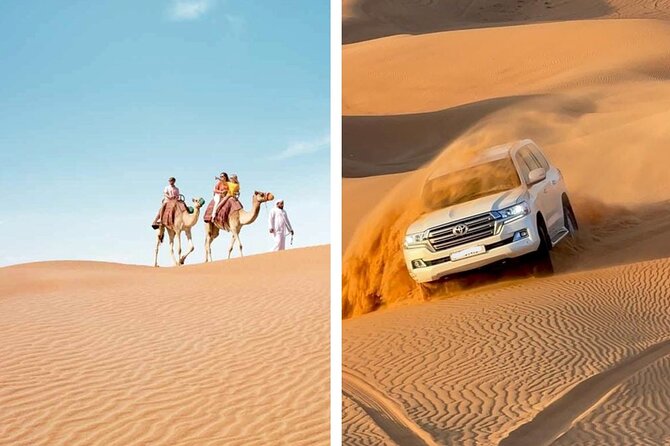 Desert Safari Combo: Camel Ride, Sandboarding & Inland Sea Visit - From Doha to Sealine Beach