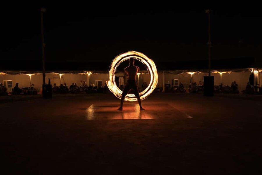 Desert Safari Dubai with Camel Ride, Sandboarding & Dinner - A short camel ride with a long cultural shadow