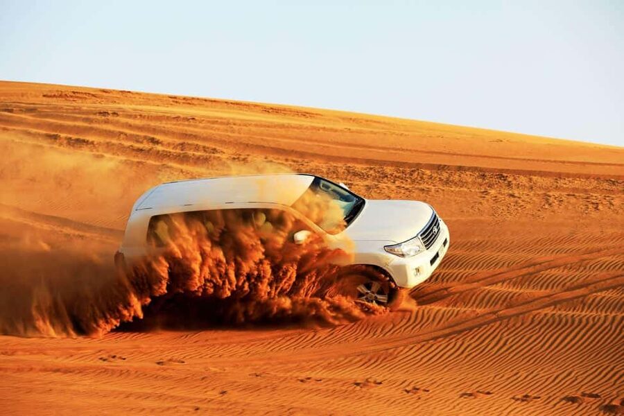 Desert Safari Dubai with Camel Ride, Sandboarding & Dinner - Quad biking: the biggest hands-on thrill