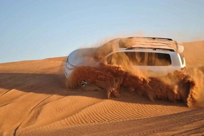 Desert Safari Dune Bashing Camel Ride Sand Surfing Atv or Buggy - Sealine Beach and the final coastal pause