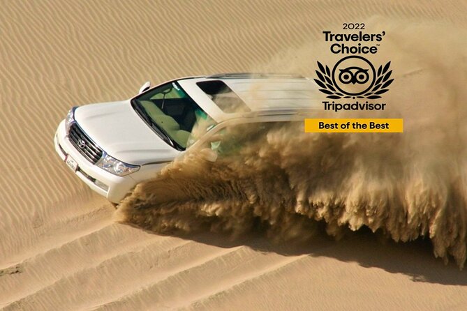 Desert safari, Dune bashing, sandboarding, camel, ATV Option - Sandboarding Down Qatar’s Dunes