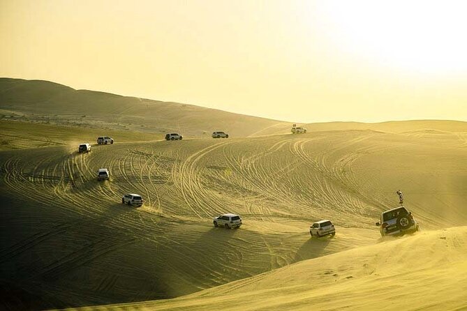 Desert safari Inland Sea Private Tour - The camel ride and camp stop