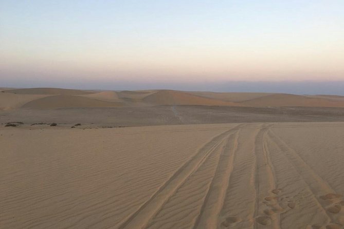Desert Safari – Morning, Afternoon, Sunrise & Sunset Options - Sandboarding, sledging, and open dune views
