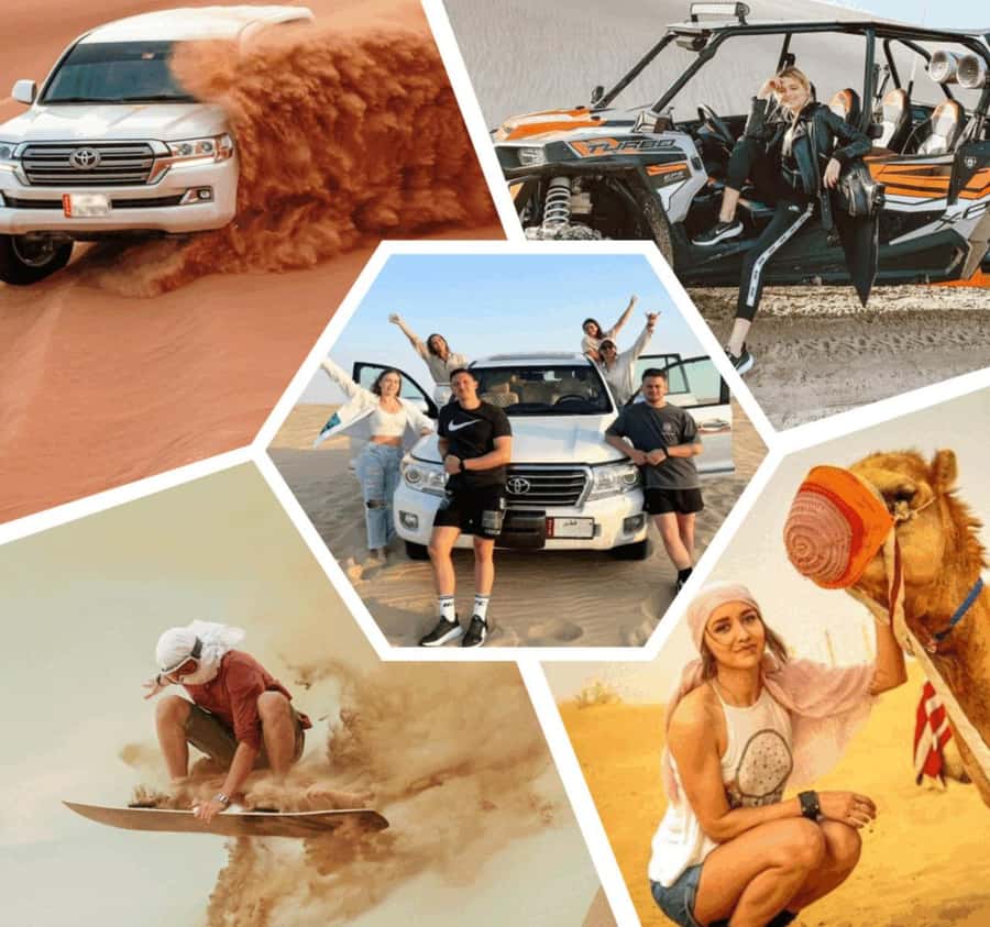 Desert Safari, Quad Bike, Camel Ride, Falcon & Sandboarding - The five details that shape the day