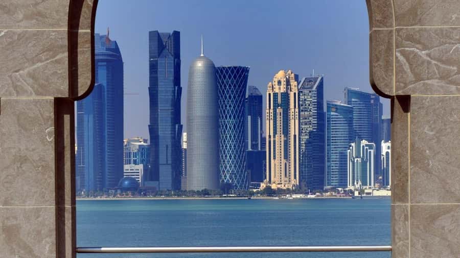 Doha: 4-hours Exclusive Transit tour from Airport/Hotel. - West Bay shows Doha’s modern side