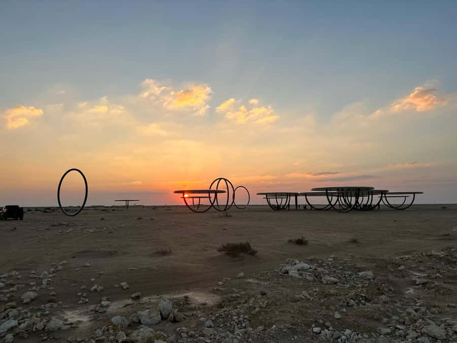 Doha: Al Zubarah fort, Al Khor,purple island+Olafur Eliasson - The guide can shape the whole day