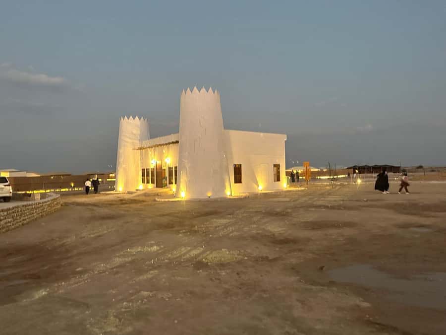 Doha: Al Zubarah fort, Al Khor,purple island+Olafur Eliasson - The 45-minute drive from Doha