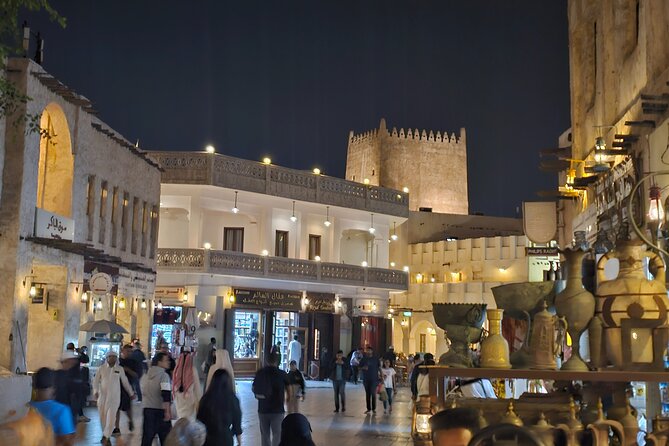 Doha All Inclusive Night City Tour with Traditional Dhow Boat - The Pearl-Qatar: a polished modern contrast