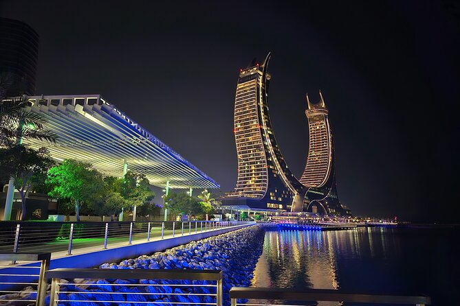 Doha All Inclusive Night City Tour with Traditional Dhow Boat - The Corniche: Doha’s waterfront in half an hour