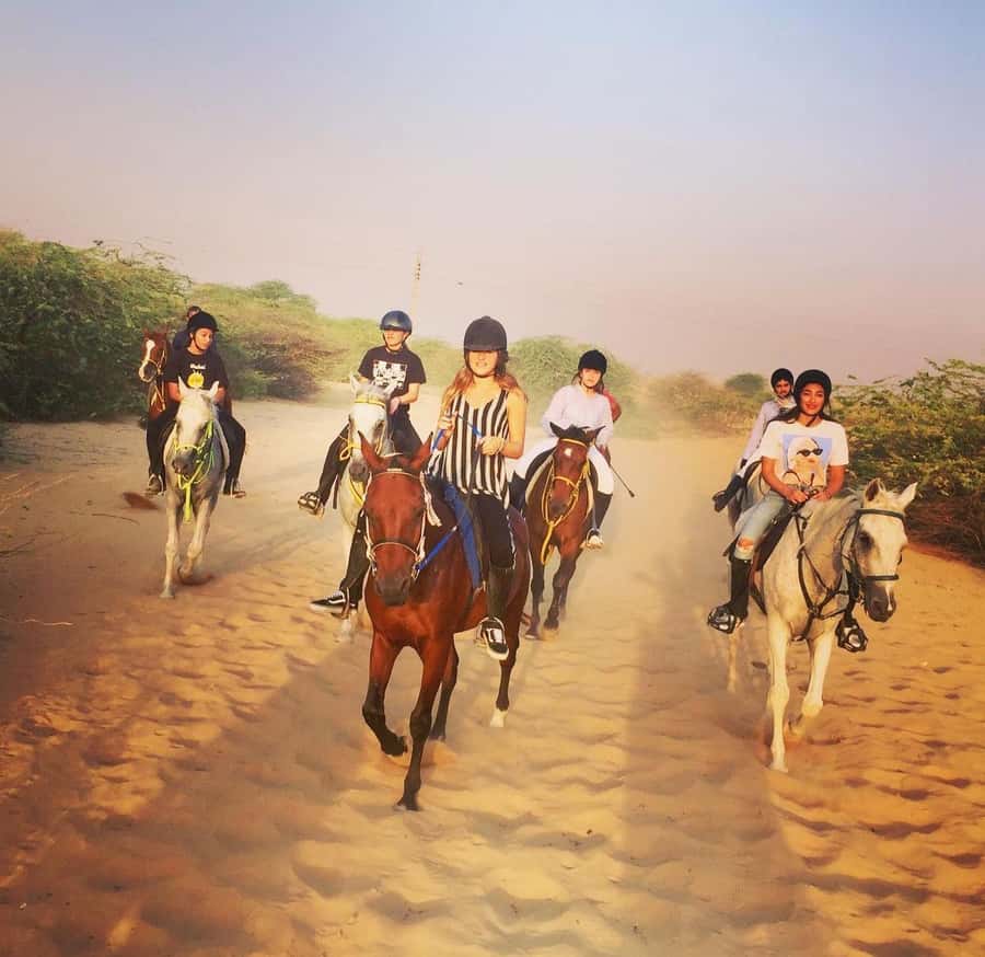 Doha : Arabian Horse Ride Experience With Pickup & Drop Off - From Doha streets to Al Wakrah desert