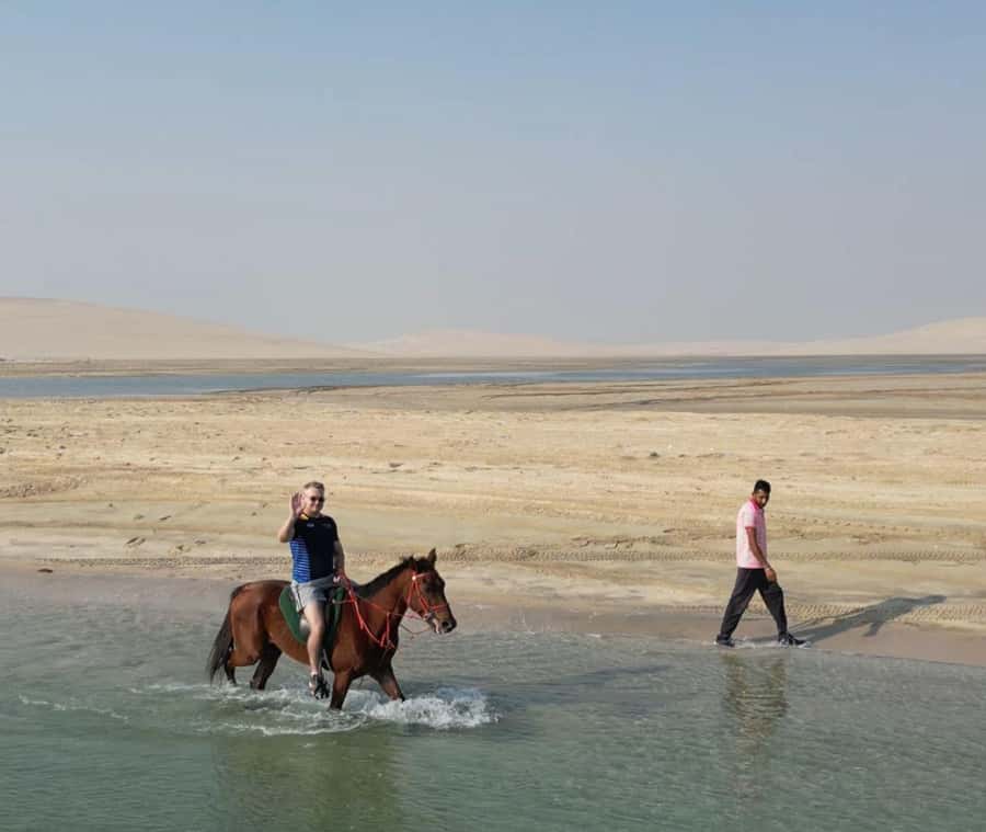 Doha: Arabian Horse Riding Experience –Sea or Desert Options - Arabian horses, open sand, and a choice of scenery