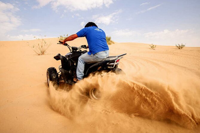 Doha ATV Quad Bike Adventure in the Middle of Desert Qatar - Sandline Dunes Qatar and the one-hour ATV ride
