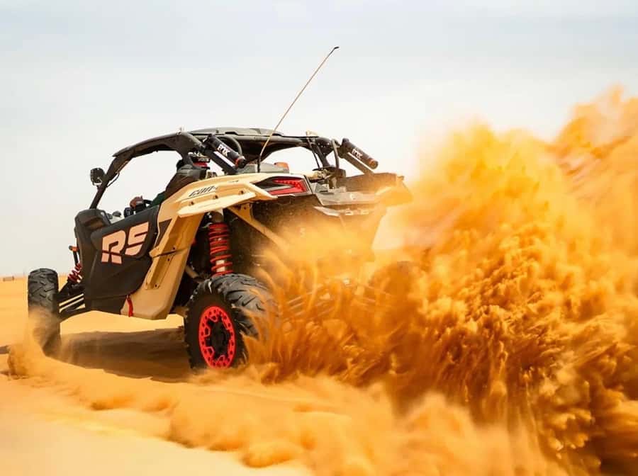 Doha: ATV Quad Bike and Buggy Desert Safari with Camel Ride - The 4WD dune run