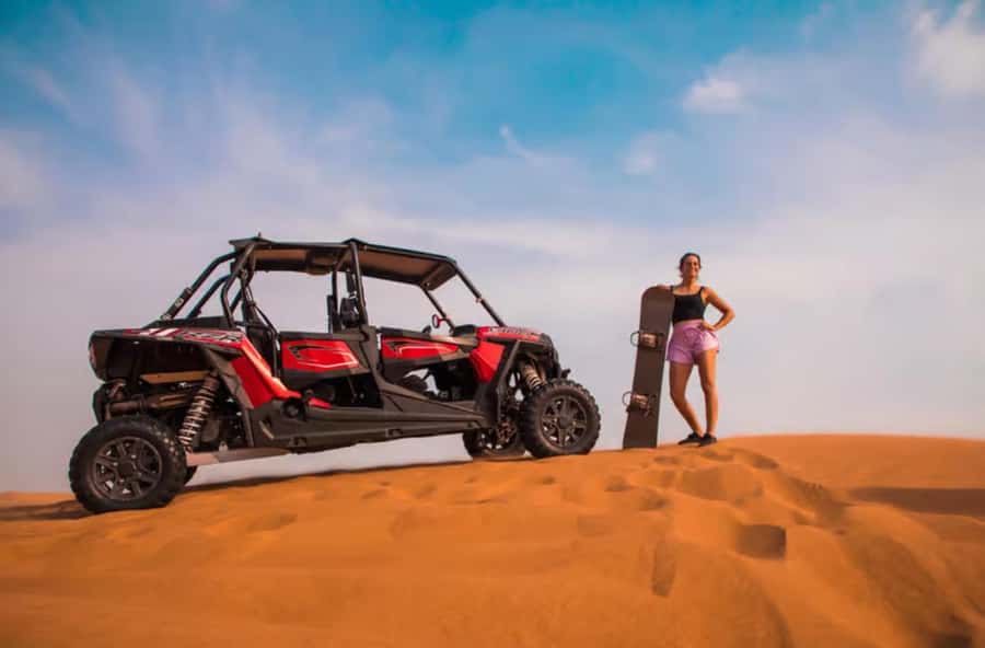 Doha: ATV Quad, Buggy Dune Bashing,Camel Ride & Sandboarding - What the $20 starting price really gets you