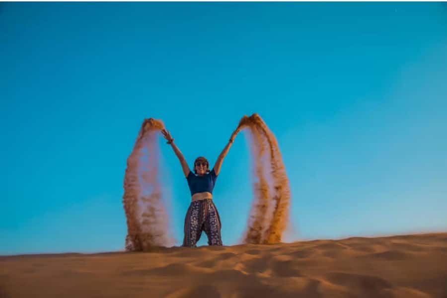 Doha: ATV Quad, Buggy Dune Bashing,Camel Ride & Sandboarding - Inland Sea Beach and the change in scenery
