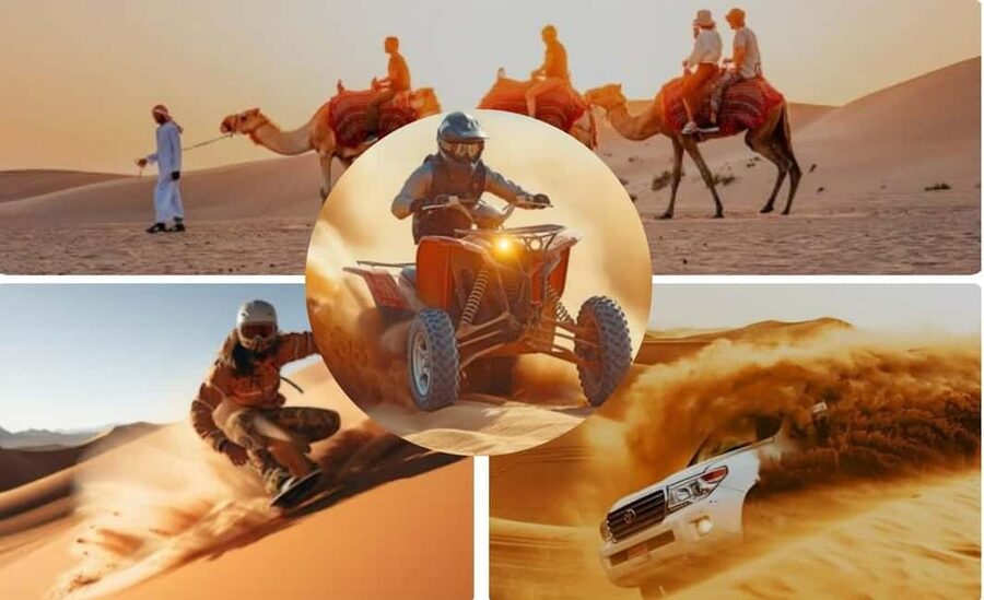 Doha: ATV, Quad or Buggy, Dune Bashing, Camel & Sandboarding - From Doha to Qatar’s Inland Sea