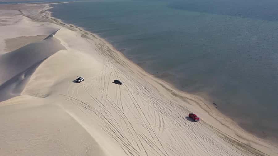 Doha: ATV/Quad, Safari 4x4, Camels, Sandboarding& Inland Sea - Reaching the Inland Sea