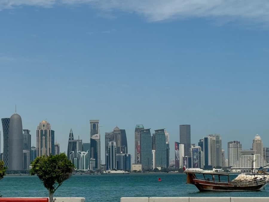 Doha City Attraction & Dhow Boat Ride (Doha Panoramic Tour) - Katara Cultural Village in 50 minutes