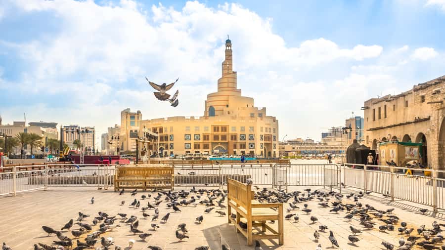 Doha: City Highlights Tour and Traditional Dhow Boat Cruise - Lusail Marina and the newest face of Qatar
