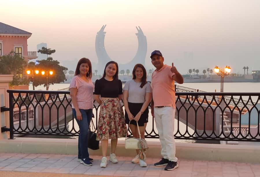 Doha City Highlights Tour & Cruise Terminal Pickup Dropoff - The Pearl-Qatar: polished waterfront Doha