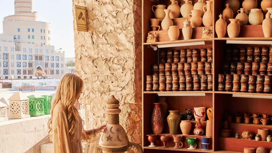 Doha: City landmarks a memorable tour with pickup & drop off - Katara Cultural Village in a short, focused stop