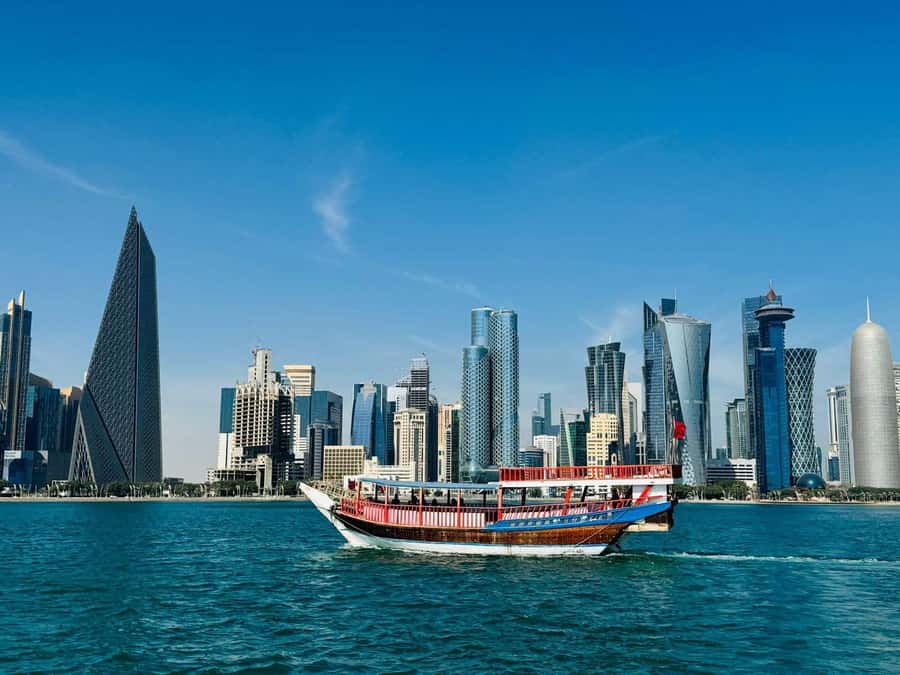 Doha City Sightseen and Dhow Boat Ride Tour (Private Tour) - Katara Cultural Village and public arts spaces
