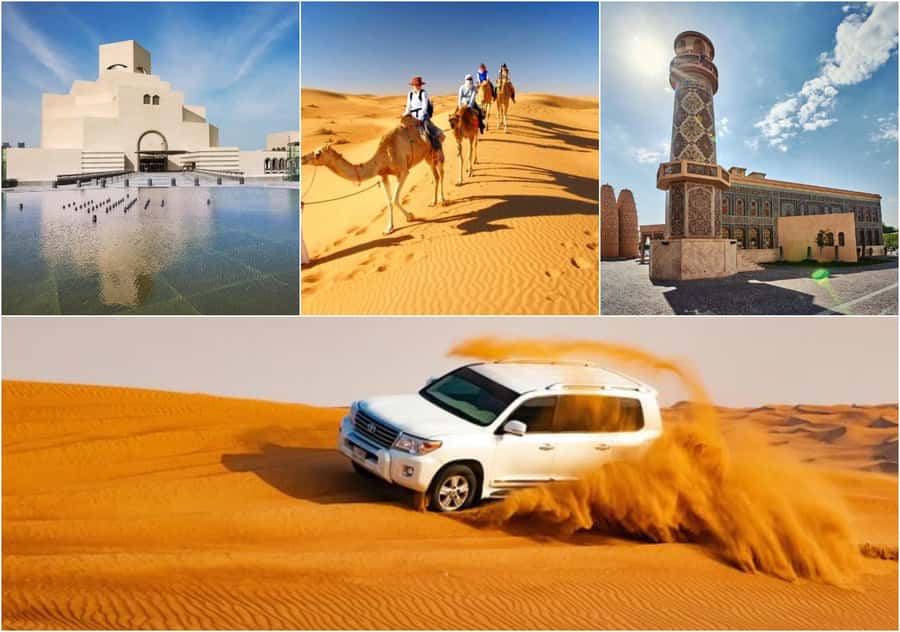 Doha: City Tour and Desert Safari with Camel Ride - Key points to know before booking