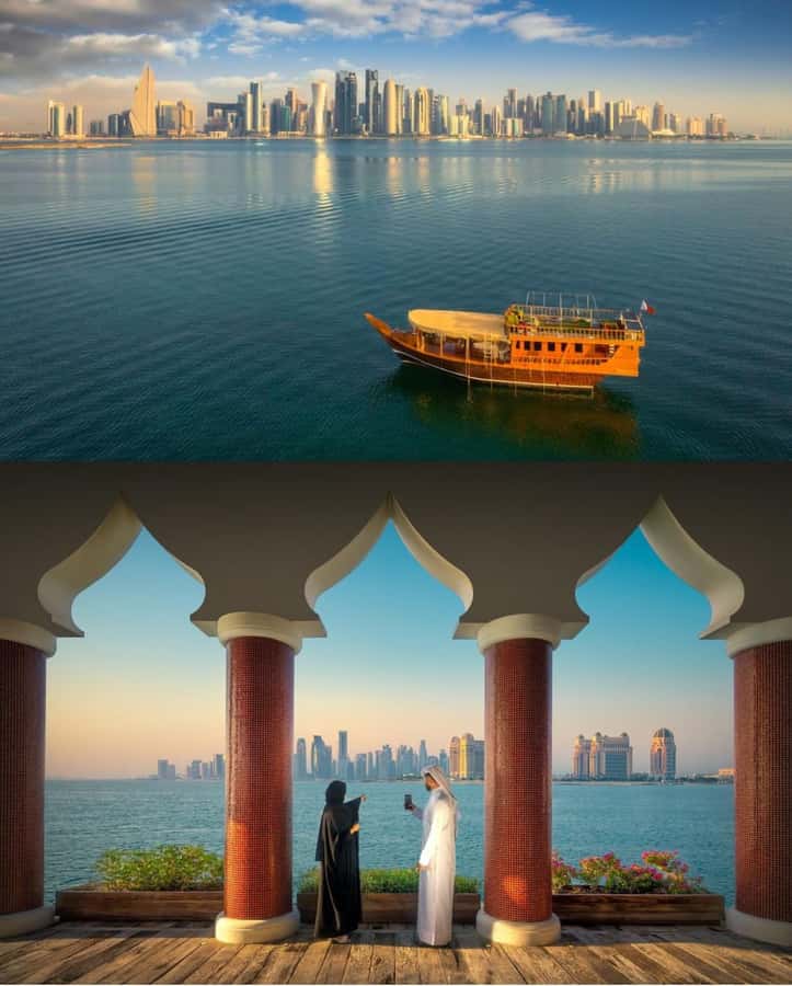 Doha: City Tour,Corniche,Souq Waqif,The Pearl,and Katara - Starting With Qatar at the National Museum