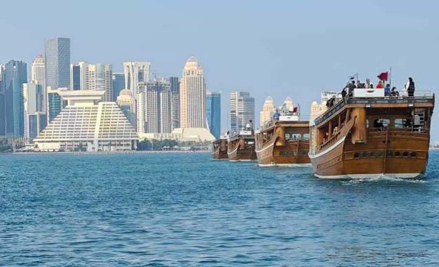 Doha City Tour & Dhow Boat AIDA/MSC/COSTA/CRUISE Passenger - Starting at Souq Waqif, Doha’s old market quarter