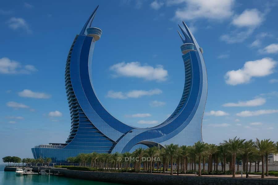 Doha City Tour from Hotel, Airport, Cruise Ship Port - The Pearl-Qatar and Qanat Quartier: polished waterfront scenery