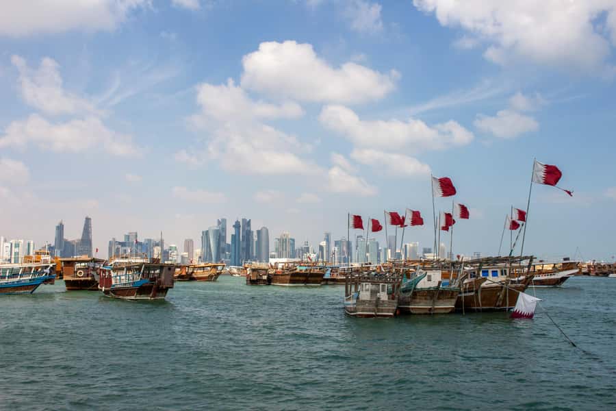 Doha City Tour with Dhow Cruise - Starting at the old port and Doha Corniche