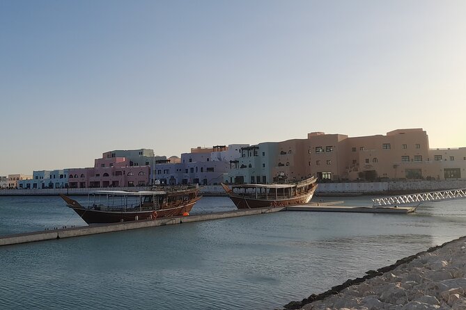 Doha City Tour with Pick Up & drop off Airport or Cruise Terminal - The Pearl Qatar shows Doha’s luxury waterfront