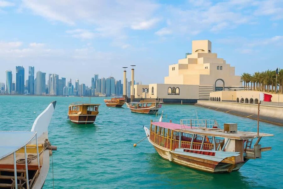 Doha: City Tour with Traditional Dhow Boat Riding Tour - A smart way to meet Doha in four hours