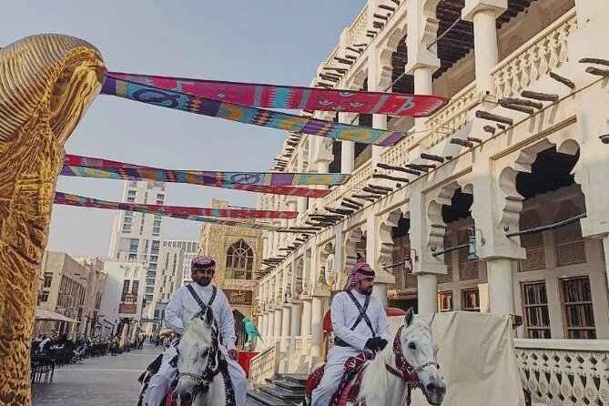 Doha City Tours - Katara Cultural Village: grand buildings and public art