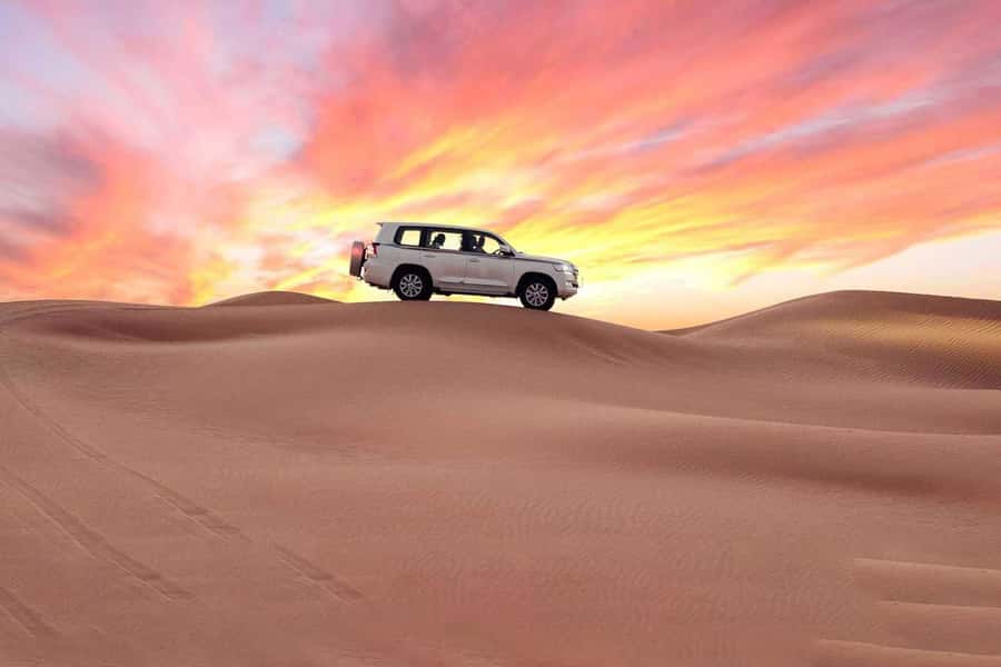 Doha: Combo City Tour and Desert Safari with Camel Ride - Katara Cultural Village connects art, faith, and public space
