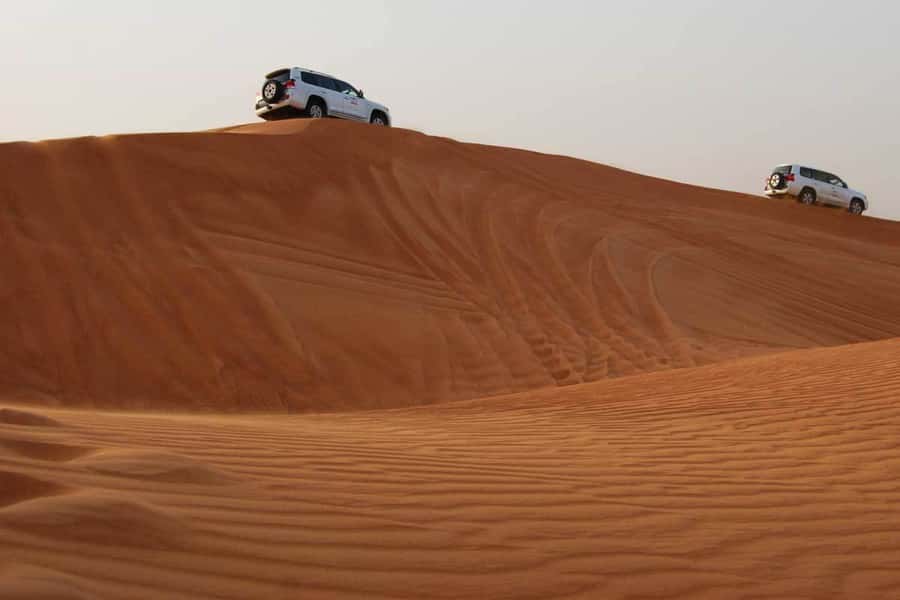 Doha: Combo City Tour, Souq Waqif & 4WD Desert Safari - The Pearl Qatar: polished waterfront Doha