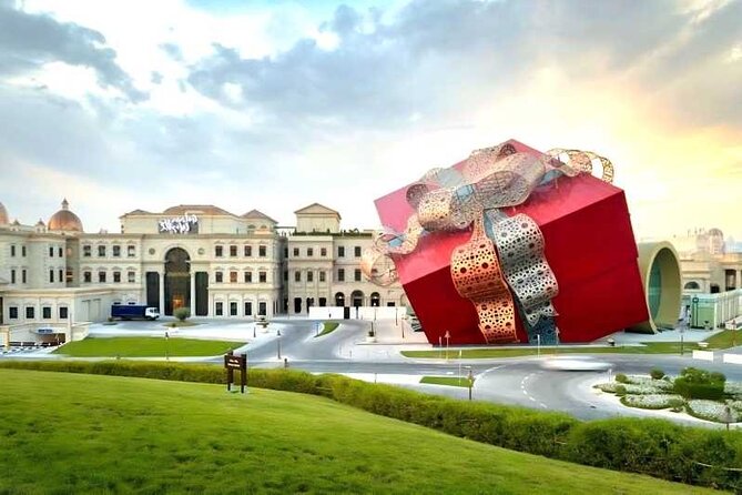 Doha : Combo Private City Tour & Half-day Desert Safari - The Pearl shows Doha’s polished modern side