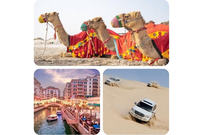 Doha : Combo Private City Tour & Half-day Desert Safari - The National Museum explains Qatar’s story