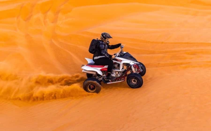 Doha: Desert All Activities ATV Quad Bike, Dune Bashing - The Inland Sea and the Saudi Arabian border