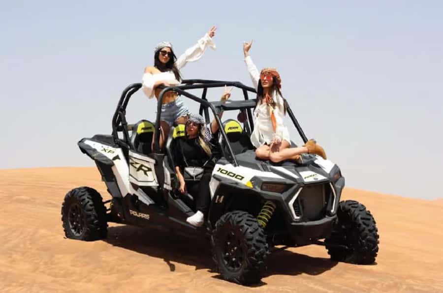 Doha: Desert Buggy Ride, Camel Ride, Dune Bashing, Sandboard - Four desert activities in one half-day