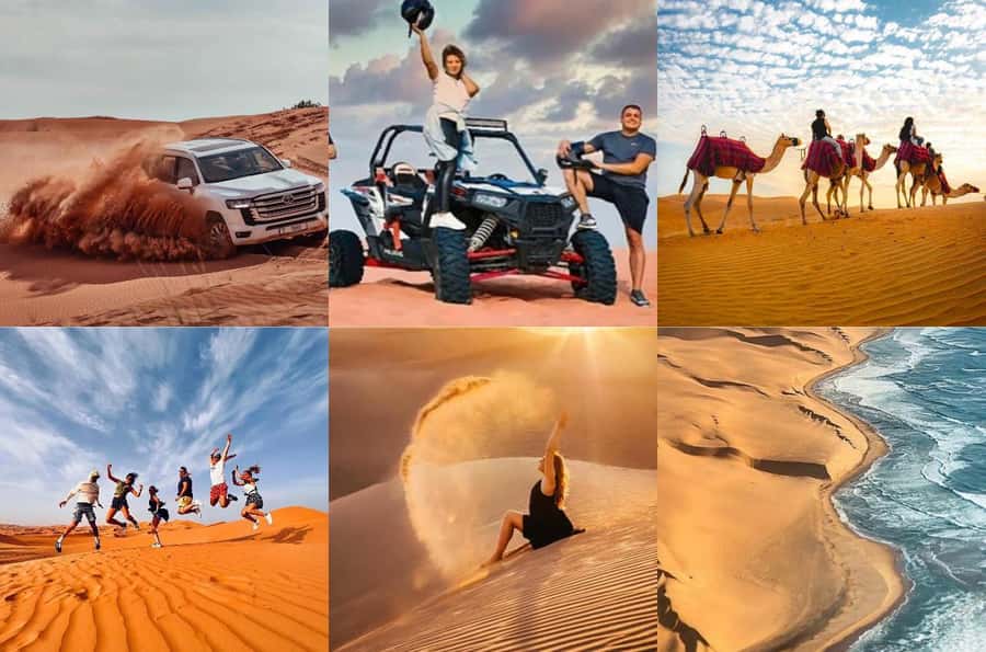 Doha: Desert Buggy Ride, Camel Ride, Dune Bashing, Sandboard - A quieter pause with the camels