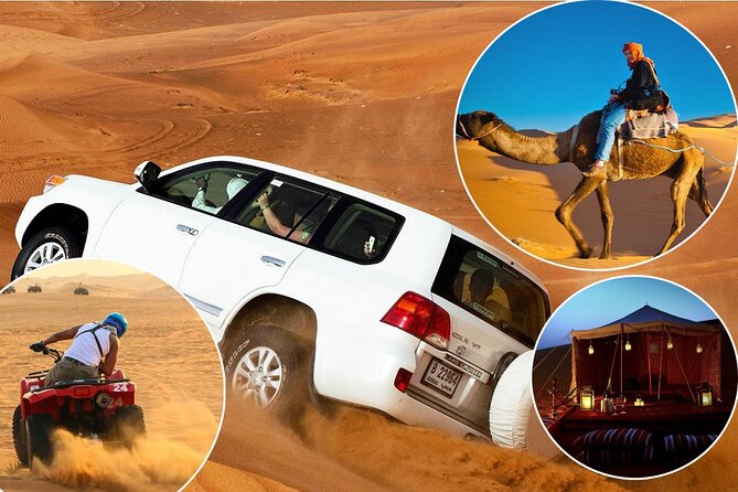 Doha: Desert Safari | Camel ride | Sand-boarding | Quad Biking - Quad biking with a clear warning