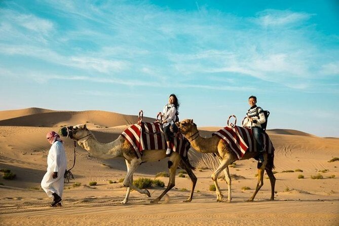 Doha Desert Safari Camel Ride, Sandboarding and Inland Sea - Khor Al Adaid, where sand meets water
