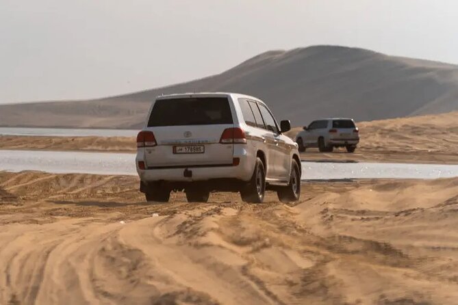 Doha Desert Safari Dune Bashing Camel Ride - The camel area: a short taste of Arabian tradition